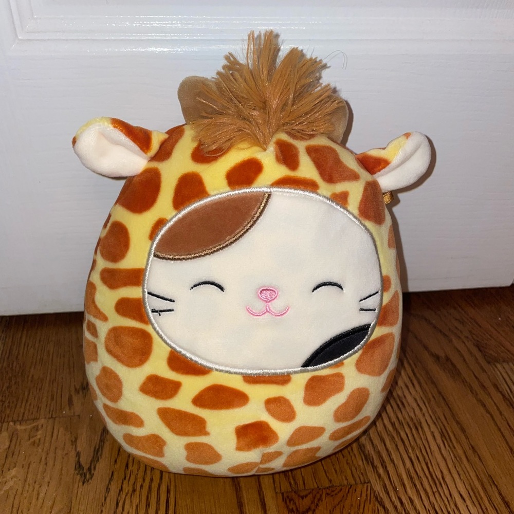 Squishmallows Cam the Cat (cat-giraffe hybrid)